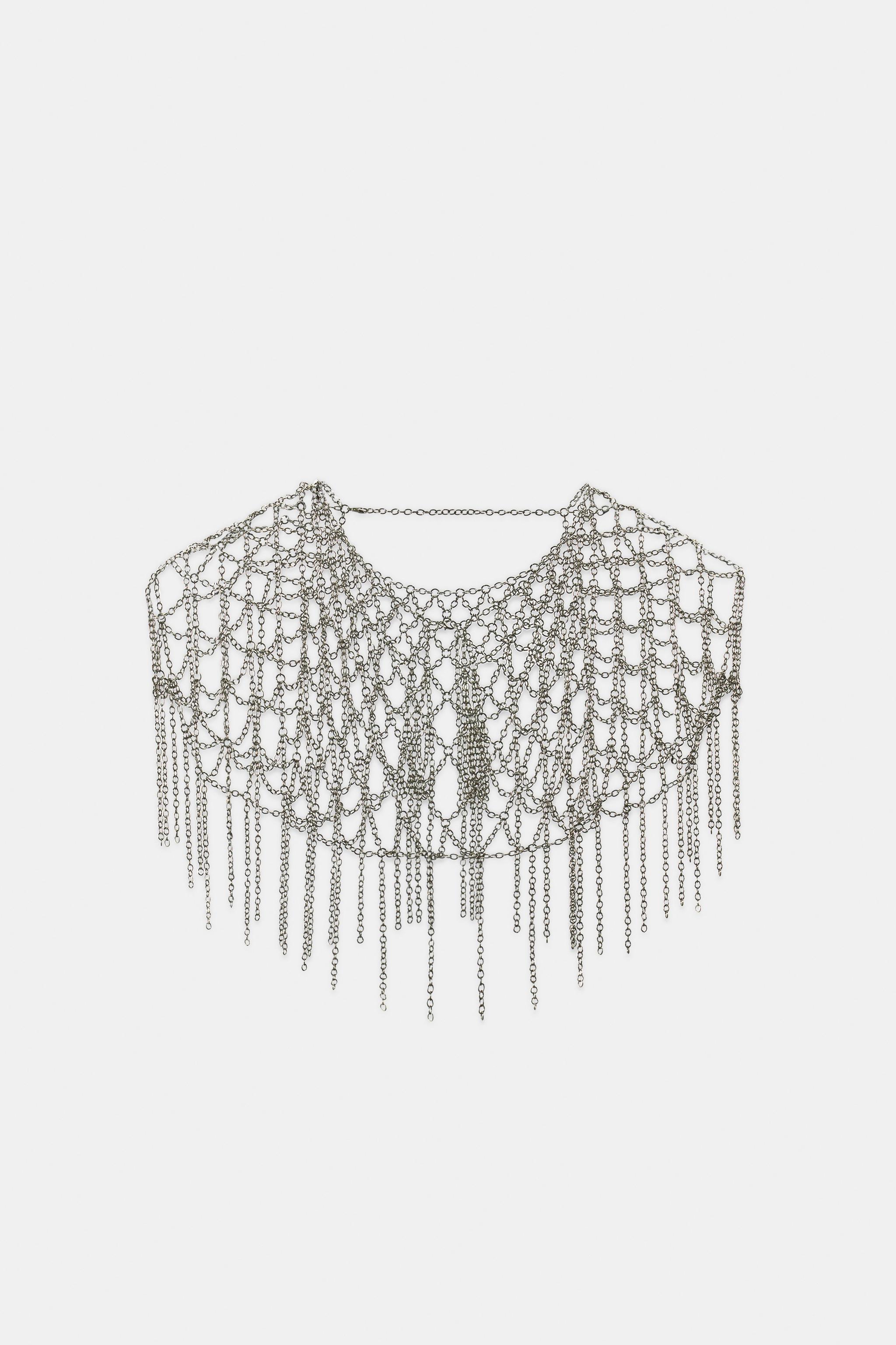 COLLIER CAPE ANNEAUX FRANGES ÉDITION LIMITÉE
